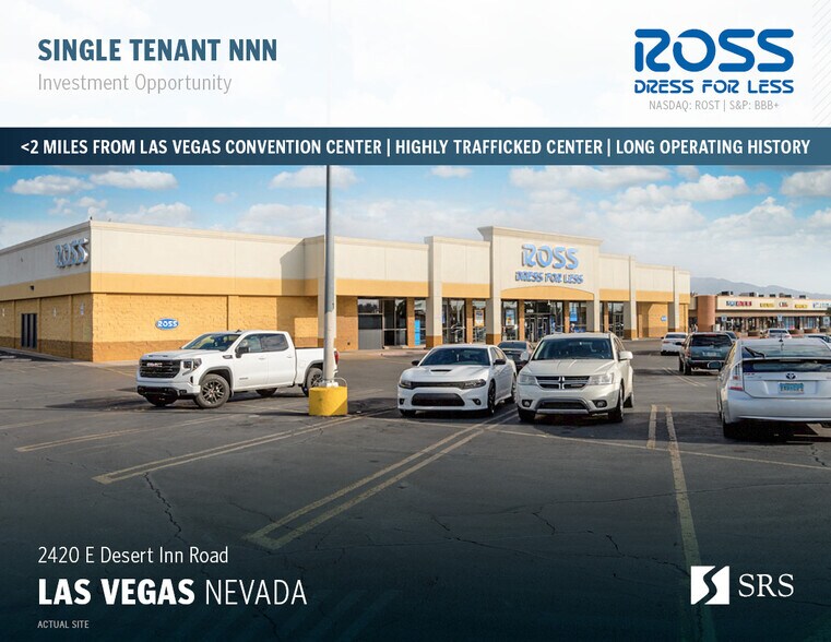 Primary Photo Of 2420 E Desert Inn Rd, Las Vegas Freestanding For Sale
