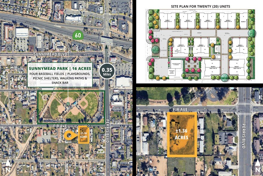 Primary Photo Of 24921 Fir Ave, Moreno Valley Land For Sale