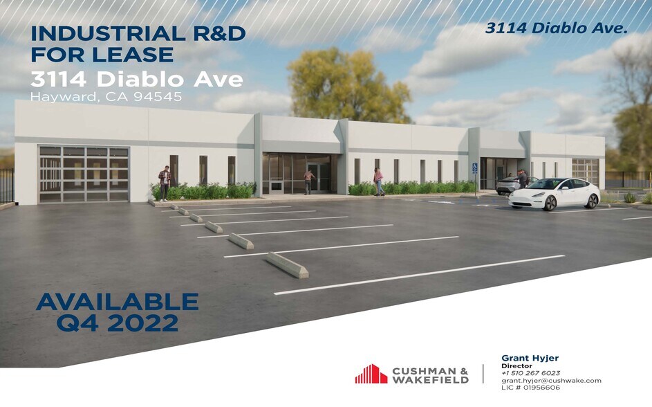 Primary Photo Of 3114-3120 Diablo Ave, Hayward Research And Development For Lease