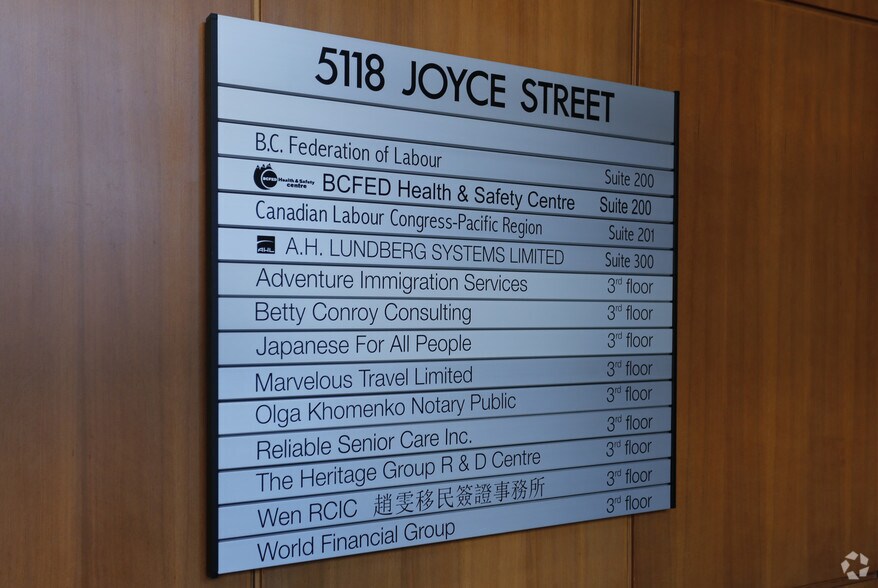 More Photos Of 5118 Joyce St, Vancouver Coworking Space
