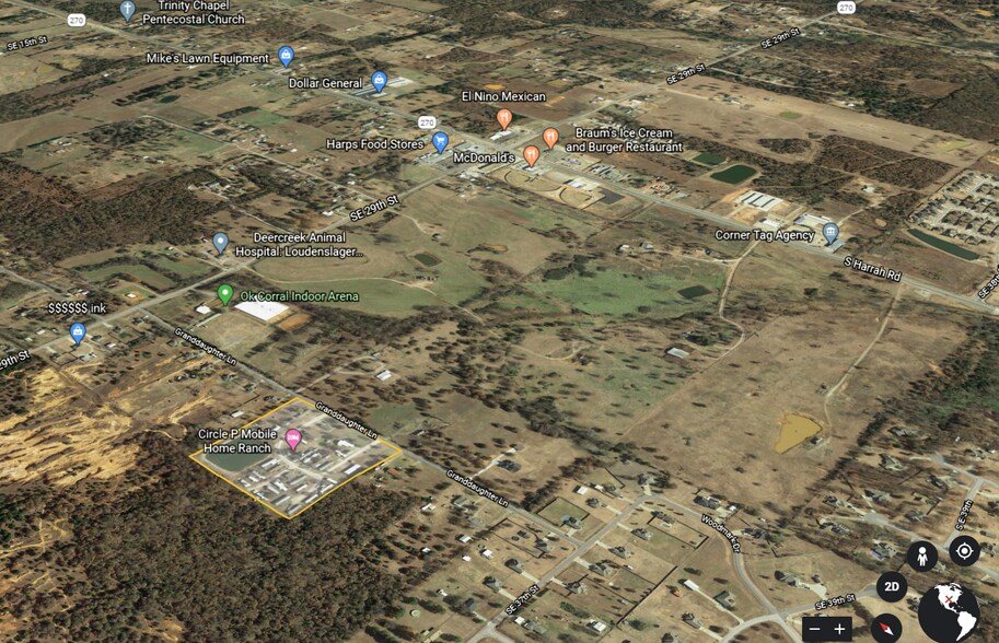 More Photos Of 3601 Granddaughter Ln, Harrah Manufactured Housing Mobile Home Park For Sale