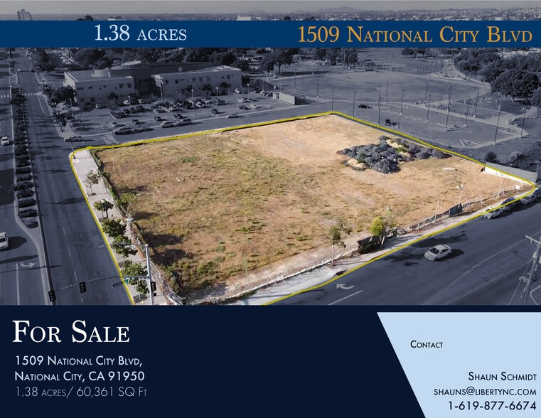 Primary Photo Of 1509 National City Blvd, Lincoln Acres Land For Sale