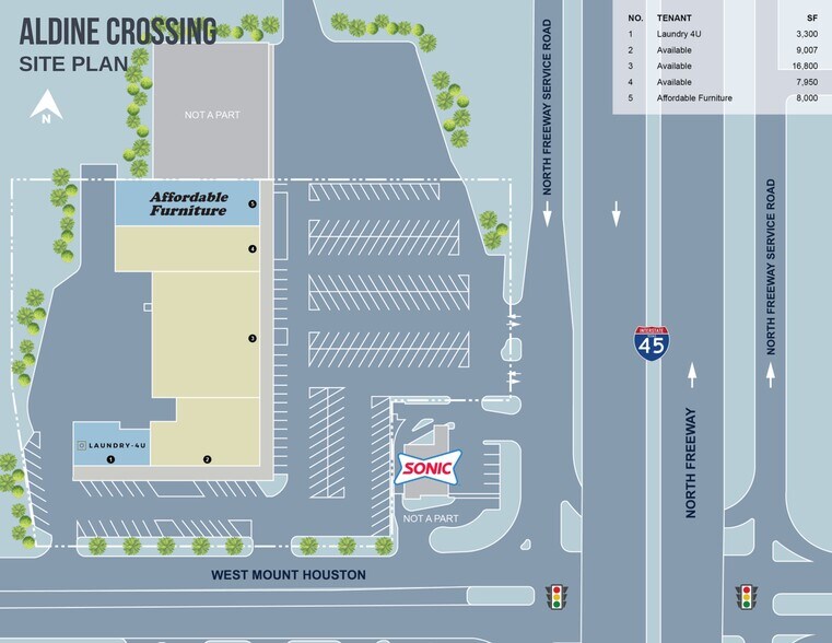 More Photos Of 9411 North Fwy, Houston Unknown For Lease