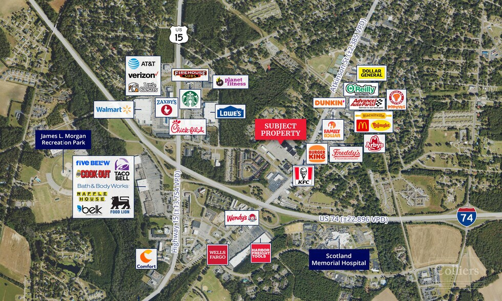 More Photos Of 1559 Atkinson St, Laurinburg General Retail For Lease
