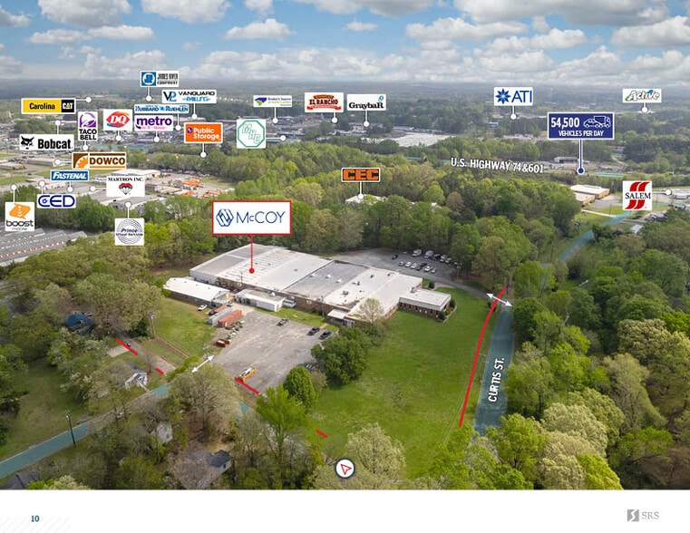 More Photos Of 1101 Curtis St, Monroe Warehouse For Lease