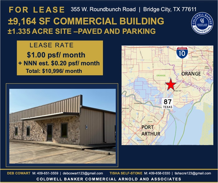 Primary Photo Of 355 W Round Bunch Rd, Bridge City Office For Lease