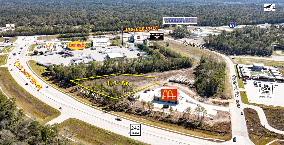 Primary Photo Of 0 State Highway 242, New Caney Land For Sale