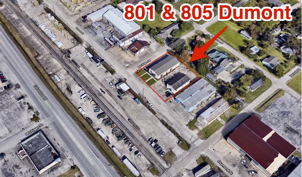 Primary Photo Of 801 Dumont St, South Houston Loft Creative Space For Lease