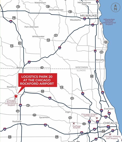 Primary Photo Of US Hwy 20 & IL Rt 2, Rockford Unknown For Lease