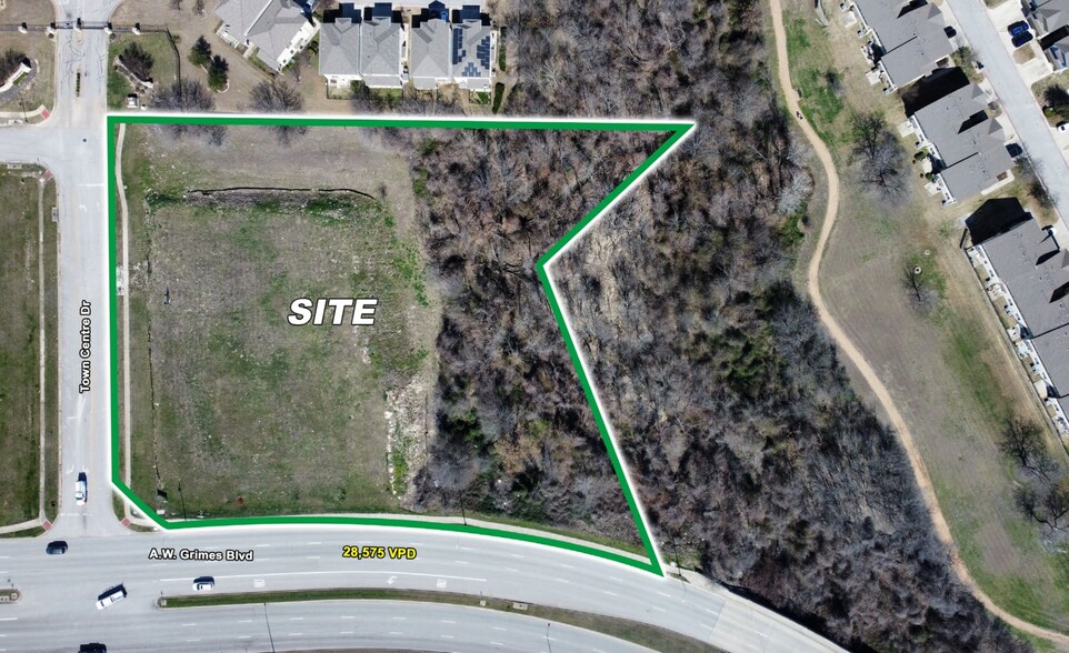 More Photos Of 2111 A.W. Grimes Blvd, Round Rock Land For Sale