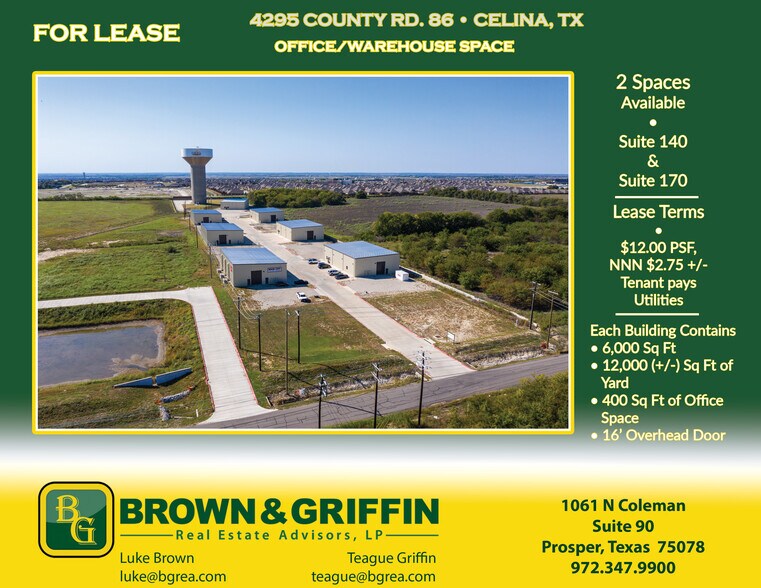 Primary Photo Of 4295 County Road 86, Celina Warehouse For Lease