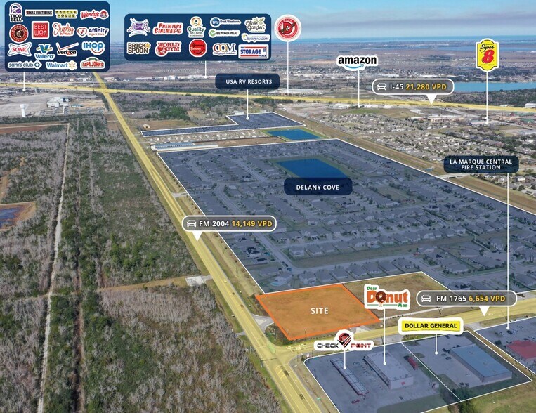 More Photos Of FM 2004 Rd @ FM 1765, La Marque Land For Sale