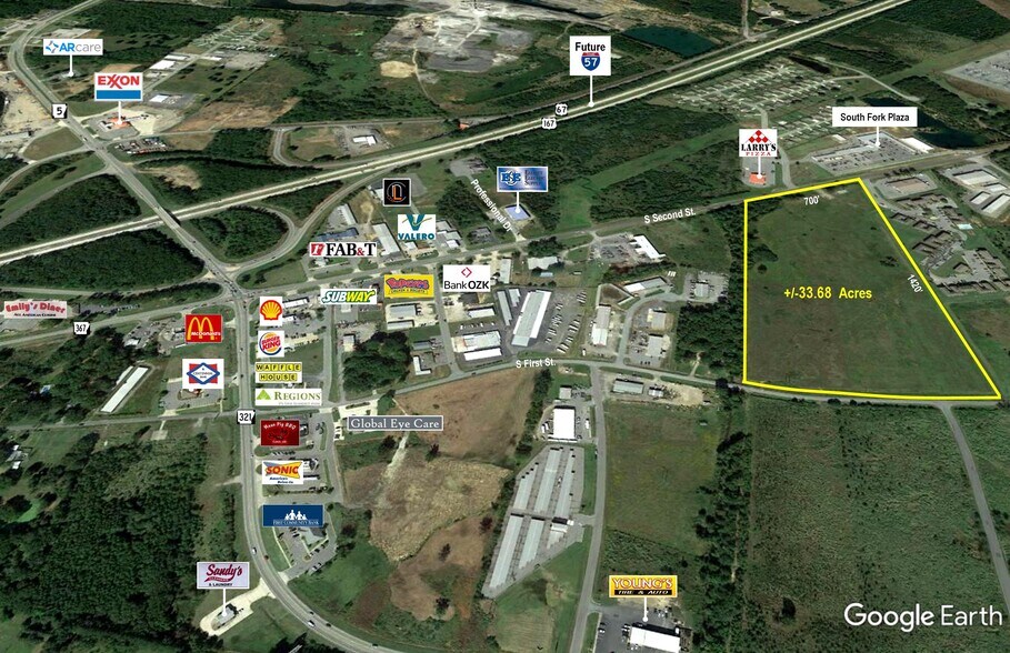 More Photos Of 2779 S. 2nd Street, Cabot Land For Sale