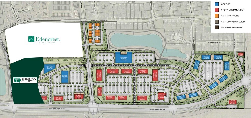 More Photos Of Grand Praire Pky & Westown Pky, Waukee Land For Sale