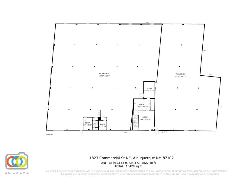 More Photos Of 1823 Commercial St NE, Albuquerque Warehouse For Sale