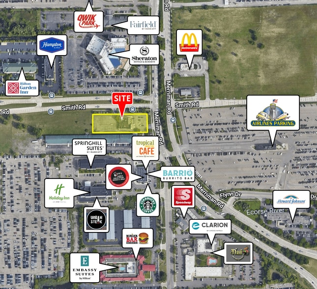 More Photos Of 8210 Merriman Rd, Romulus Restaurant For Lease