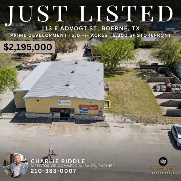 More Photos Of 113 E Advogt St, Boerne General Retail For Sale