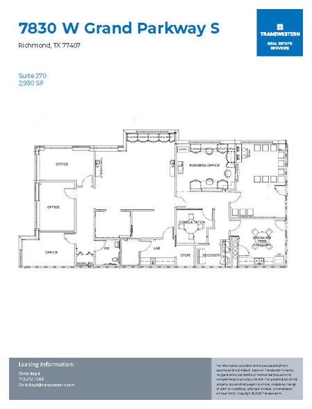 More Photos Of 7830 W Grand Pky S, Richmond Medical For Lease