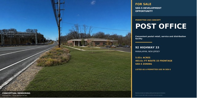 More Photos Of 92 State Hwy 33, Manalapan Township Warehouse For Sale