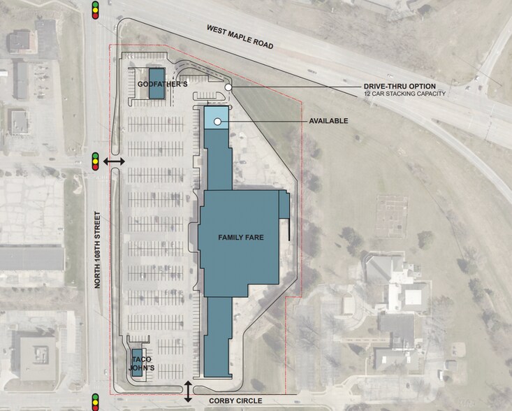 More Photos Of 108th & Maple Rd, Omaha Unknown For Lease