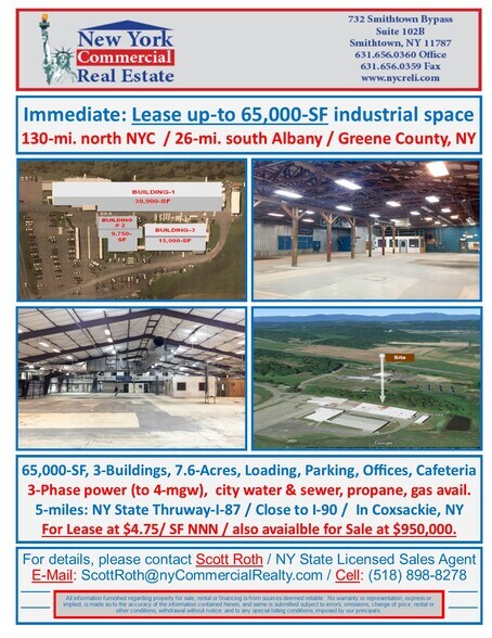 More Photos Of 2 Flint Mine Rd, Coxsackie Manufacturing For Sale