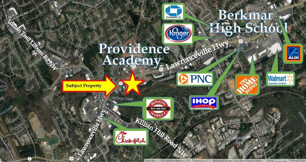 More Photos Of 4568 Lawrenceville Hwy NW, Lilburn Office For Sale