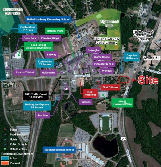 More Photos Of Blythewood Rd & Hwy 21, Blythewood Land For Lease