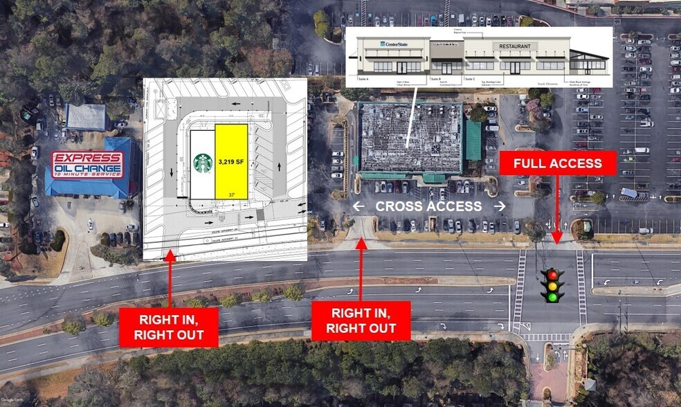 More Photos Of 11760 Haynes Bridge Rd, Alpharetta Freestanding For Lease
