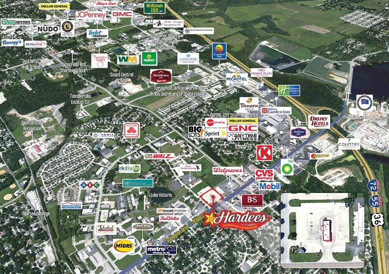 More Photos Of 2501 Stevenson Dr, Springfield Fast Food For Lease