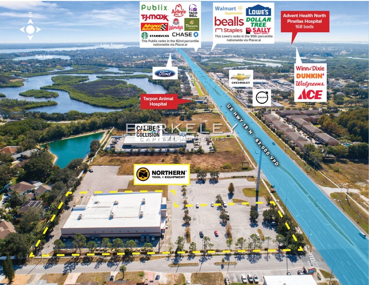 More Photos Of 44091 US Highway 19 N, Tarpon Springs Freestanding For Sale