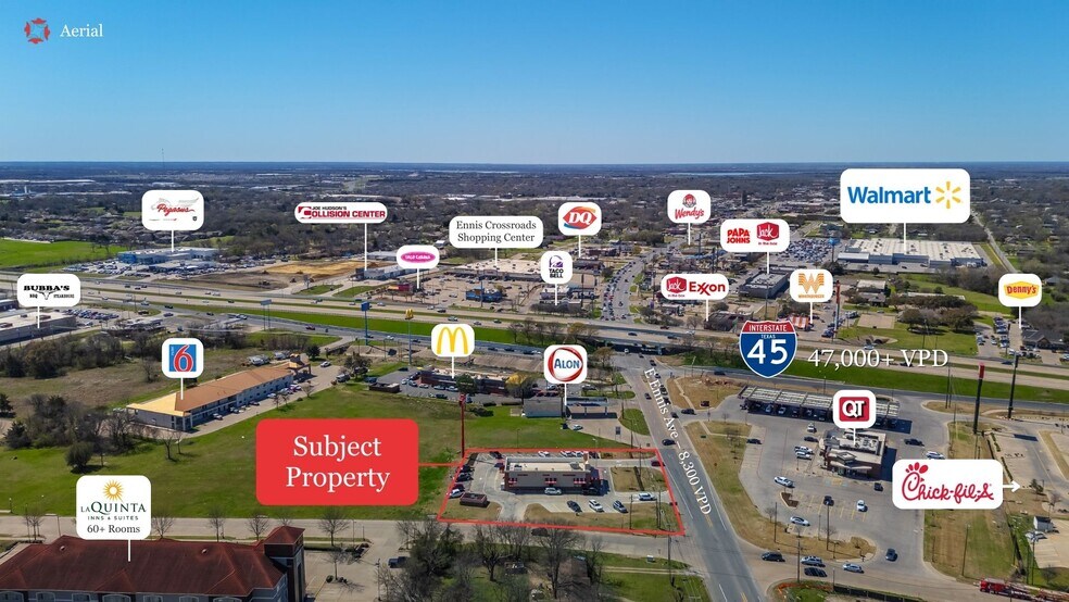 More Photos Of 1211 E Ennis Ave, Ennis Restaurant For Sale