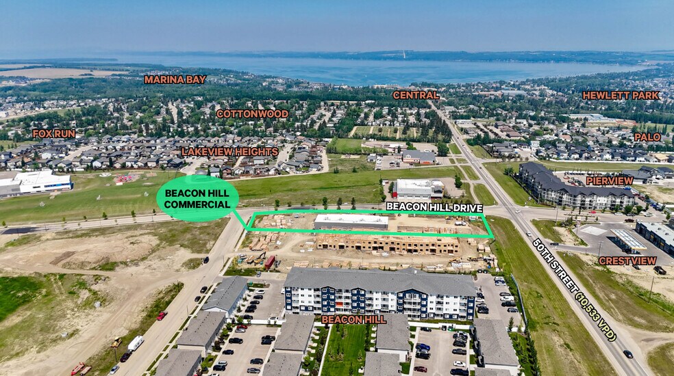 More Photos Of 1 Beacon Hill Dr, Sylvan Lake Storefront For Lease