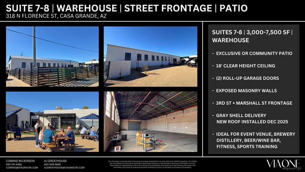 More Photos Of 318 N Florence St, Casa Grande Storefront For Lease