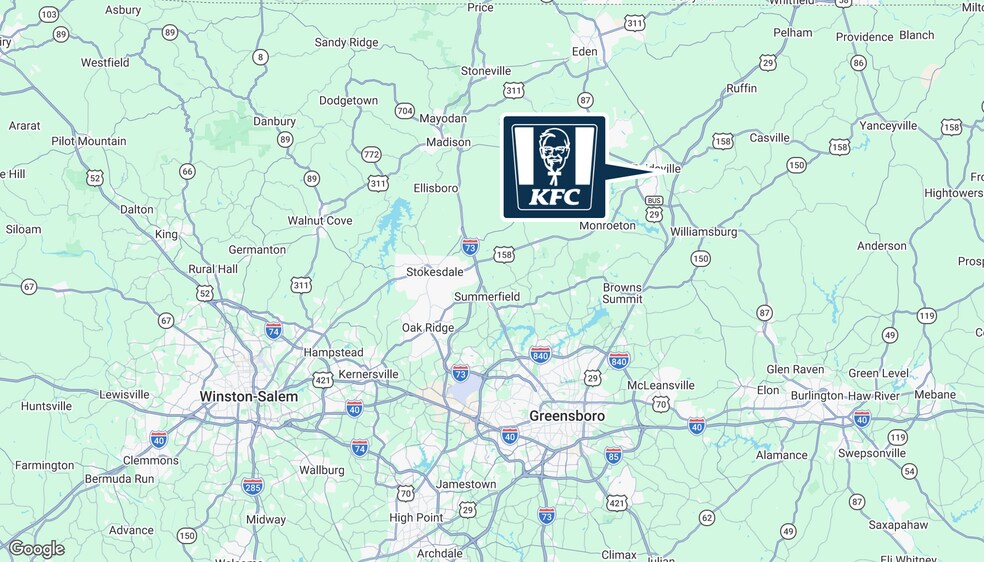 More Photos Of 209 W Harrison St, Reidsville Fast Food For Sale
