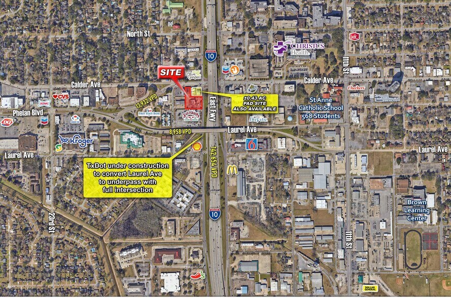 More Photos Of 335 I-10, Beaumont Restaurant For Sale