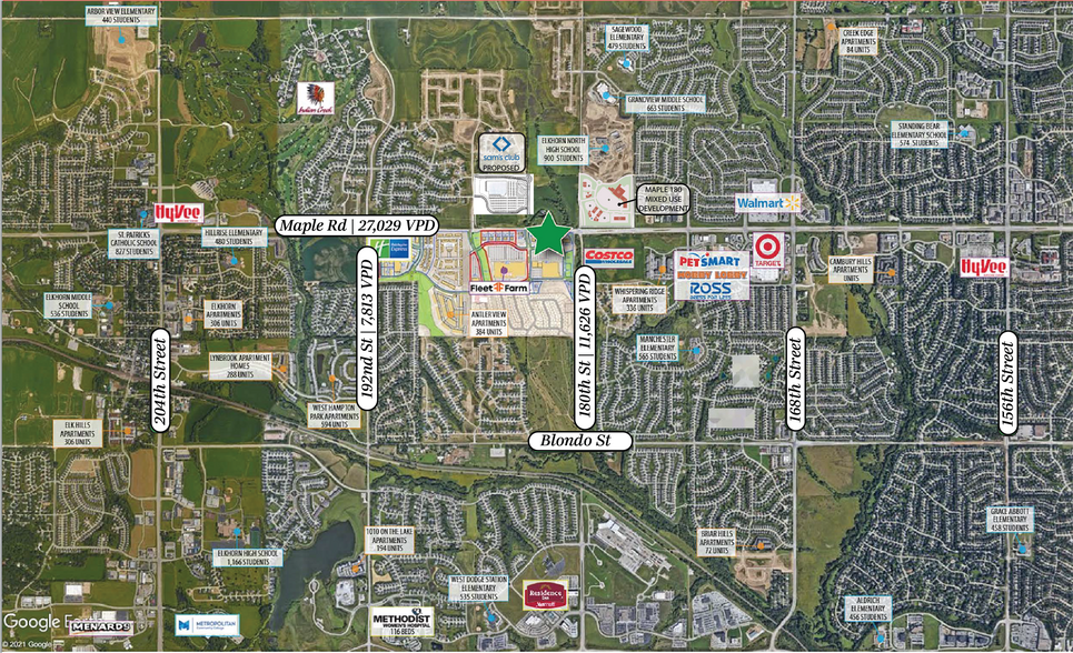 More Photos Of 180th & Maple, Elkhorn Land For Lease