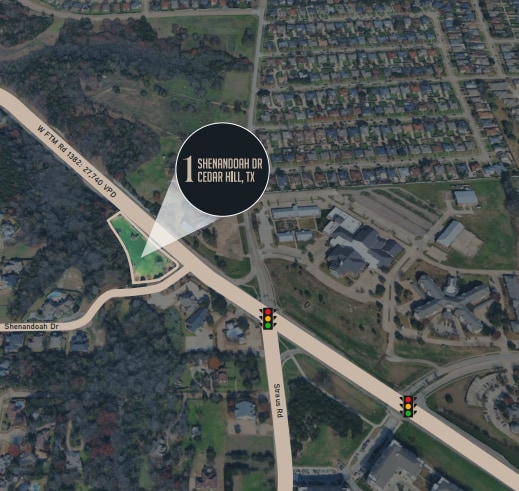 More Photos Of 1 Shenandoah Dr, Cedar Hill Restaurant For Lease