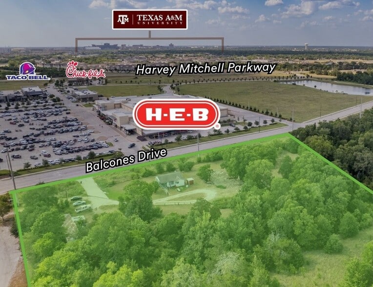 More Photos Of 210 Balcones Dr, College Station Land For Sale