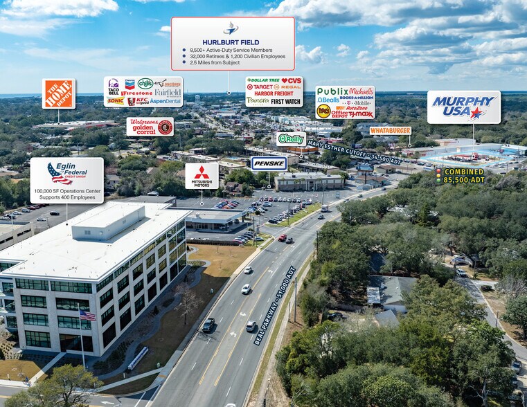 More Photos Of 604 Beal Pky, Fort Walton Beach Freestanding For Sale