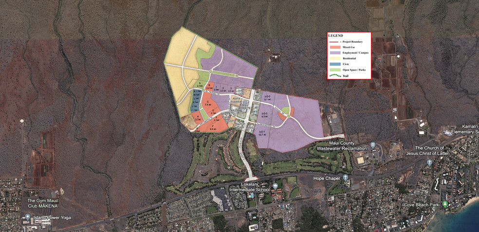 Primary Photo Of Lipoa Parkway, Kihei Land For Sale