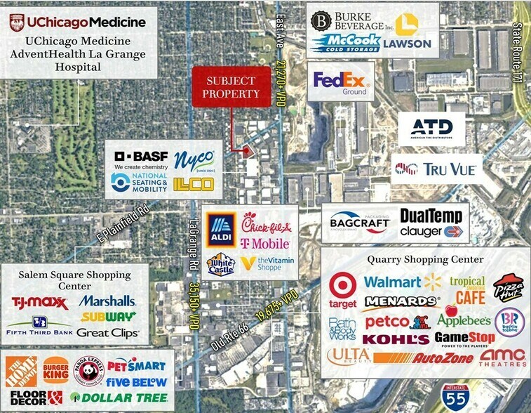 More Photos Of 430 E Plainfield Rd, Countryside Warehouse For Sale