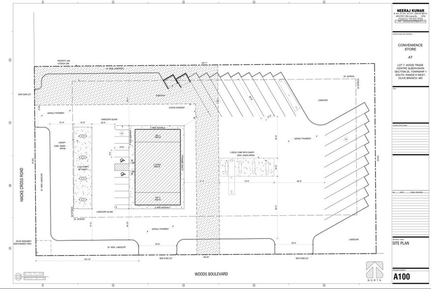 More Photos Of Hacks Cross Rd, Olive Branch Convenience Store For Sale
