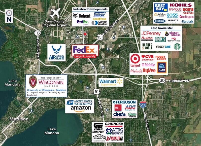 More Photos Of 3700 Kinsman Blvd, Madison Warehouse For Sale