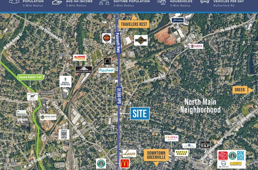 More Photos Of 110-112 Poinsett Hwy, Greenville Storefront Retail Office For Sale