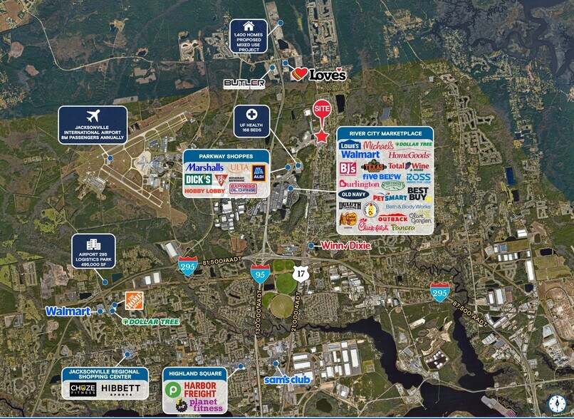More Photos Of 14043 N Main St, Jacksonville Land For Sale
