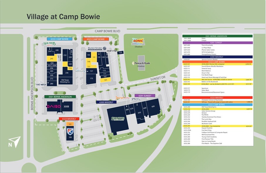 More Photos Of 6323-6333 Camp Bowie Blvd, Fort Worth Unknown For Sale