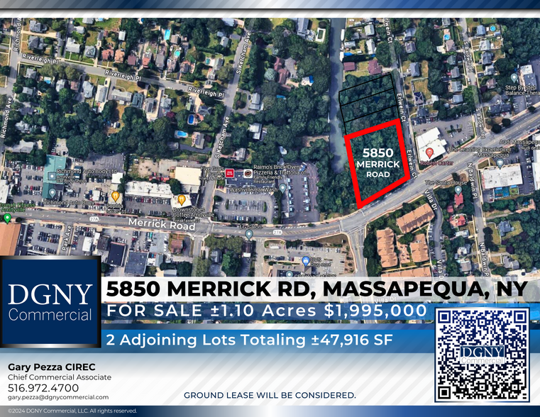 Primary Photo Of 5850 Merrick Rd, Massapequa Land For Sale