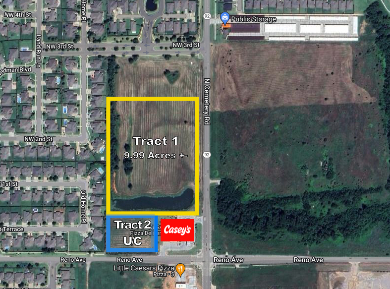 Primary Photo Of Reno & Cemetery Rd - Tract 1 rd, Yukon Land For Sale