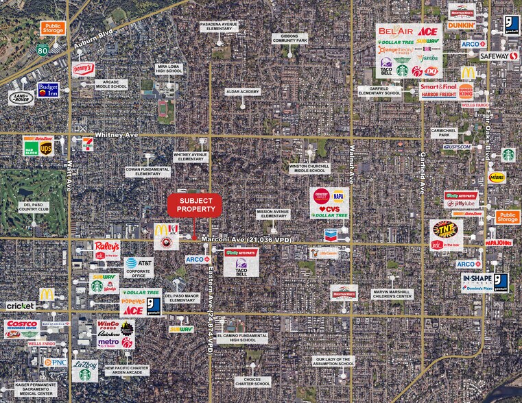 More Photos Of 4205 Marconi Ave, Sacramento Fast Food For Lease