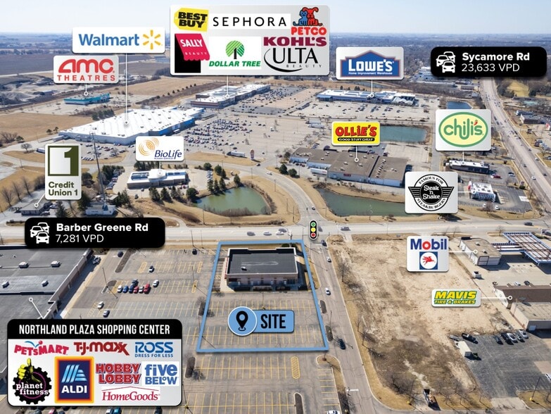 More Photos Of 2428-2430 Sycamore Rd, Dekalb Freestanding For Sale